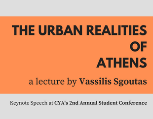 CYA/DIKEMES Public Lecture: “The Urban Realities of Athens"