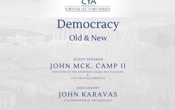 CYA Virtual Lecture Series: Democracy, Old and New with Professor John Mck. Camp II Democracyoldandnewcamp